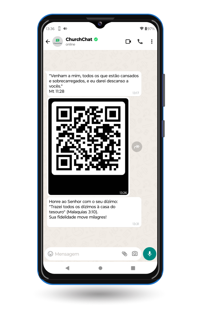 ChurchChat no WhatsApp